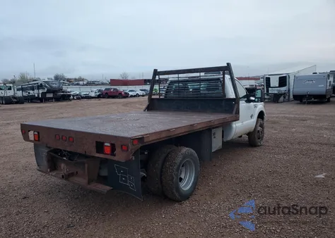 2011 Ford F350 Flatbed Truck из США, поврежденный, VIN 1FDRF3HT0BEB88378